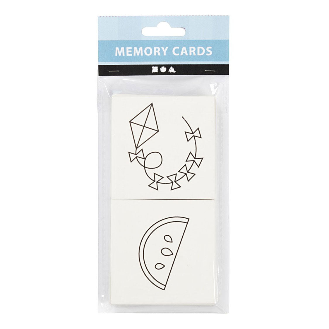 Creativ Company - Creativ Company Memo kaarten wit 13 paren