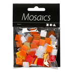 Creativ Company - Creativ Company Mini mozaiek rood/oranje 1x1mm 25 gram