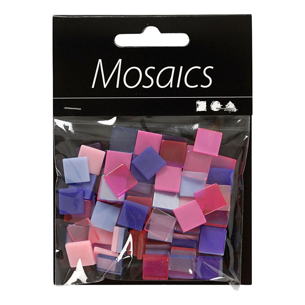 Creativ Company - Creativ Company Mini mozaiek paars 10x10mm 25 gram