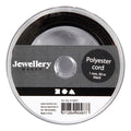 Creativ Company - Creativ Company Polyester koord zwart 50m
