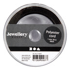 Creativ Company - Creativ Company Polyester koord zwart 50m