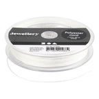 Creativ company polyester koord wit, 50m