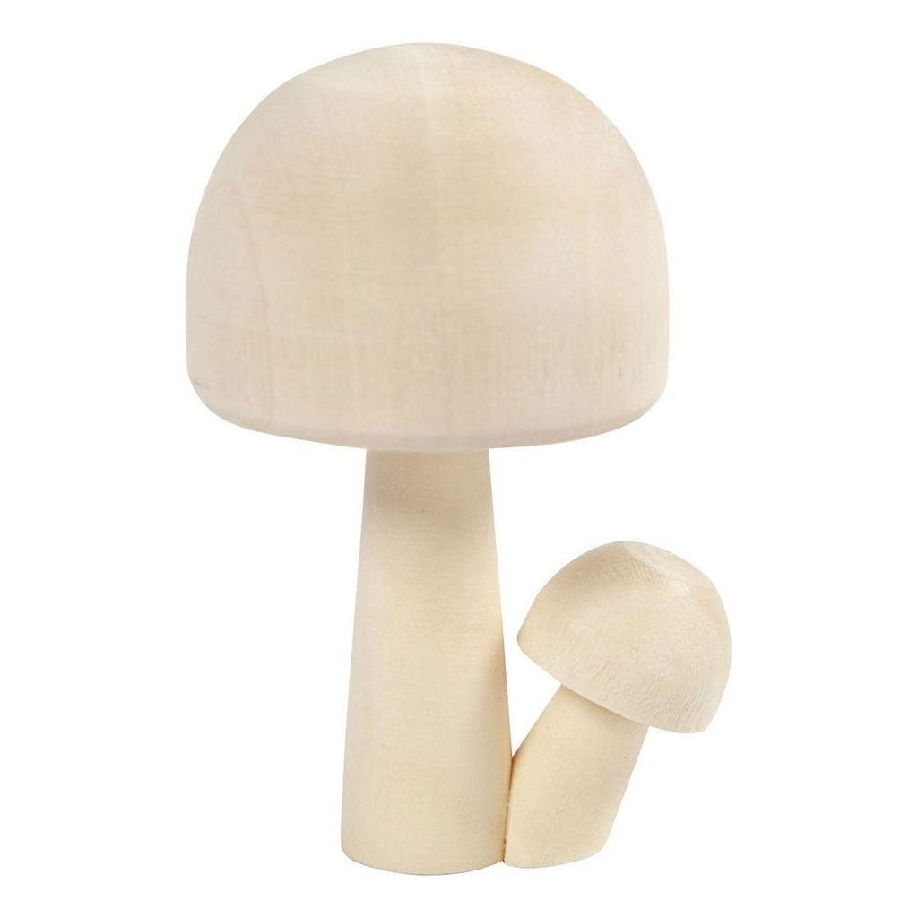 Creativ Company - Creativ Company Gecombineerde houten paddestoelen