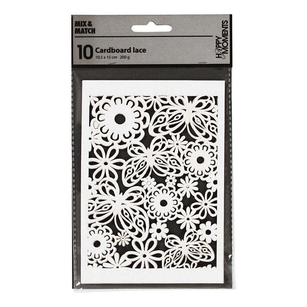 Creativ Company - Creativ Company Patroonkarton wit 10 stuks