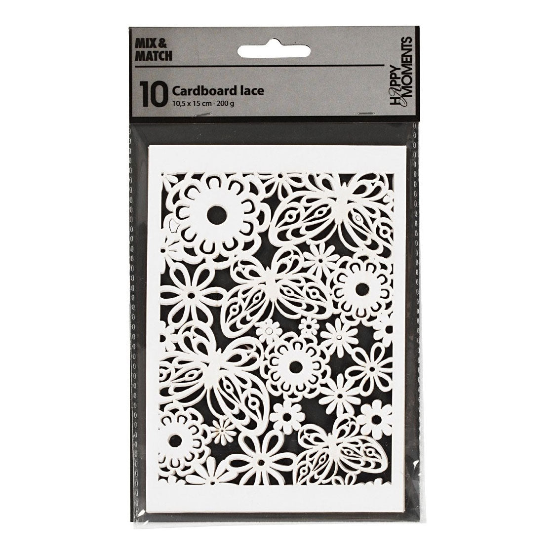 Creativ Company - Creativ Company Patroonkarton wit 10 stuks
