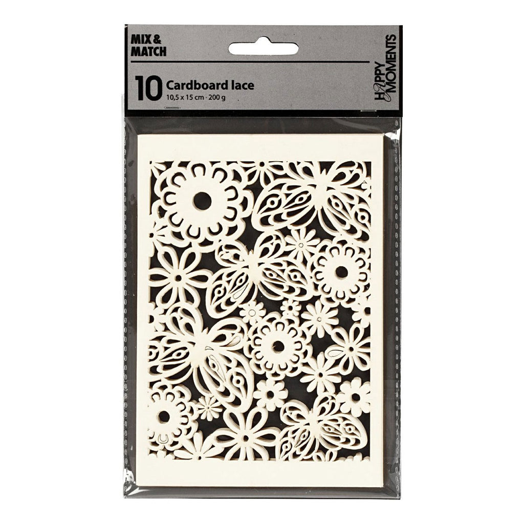Creativ Company - Creativ Company Patroonkarton off-white 10 stuks