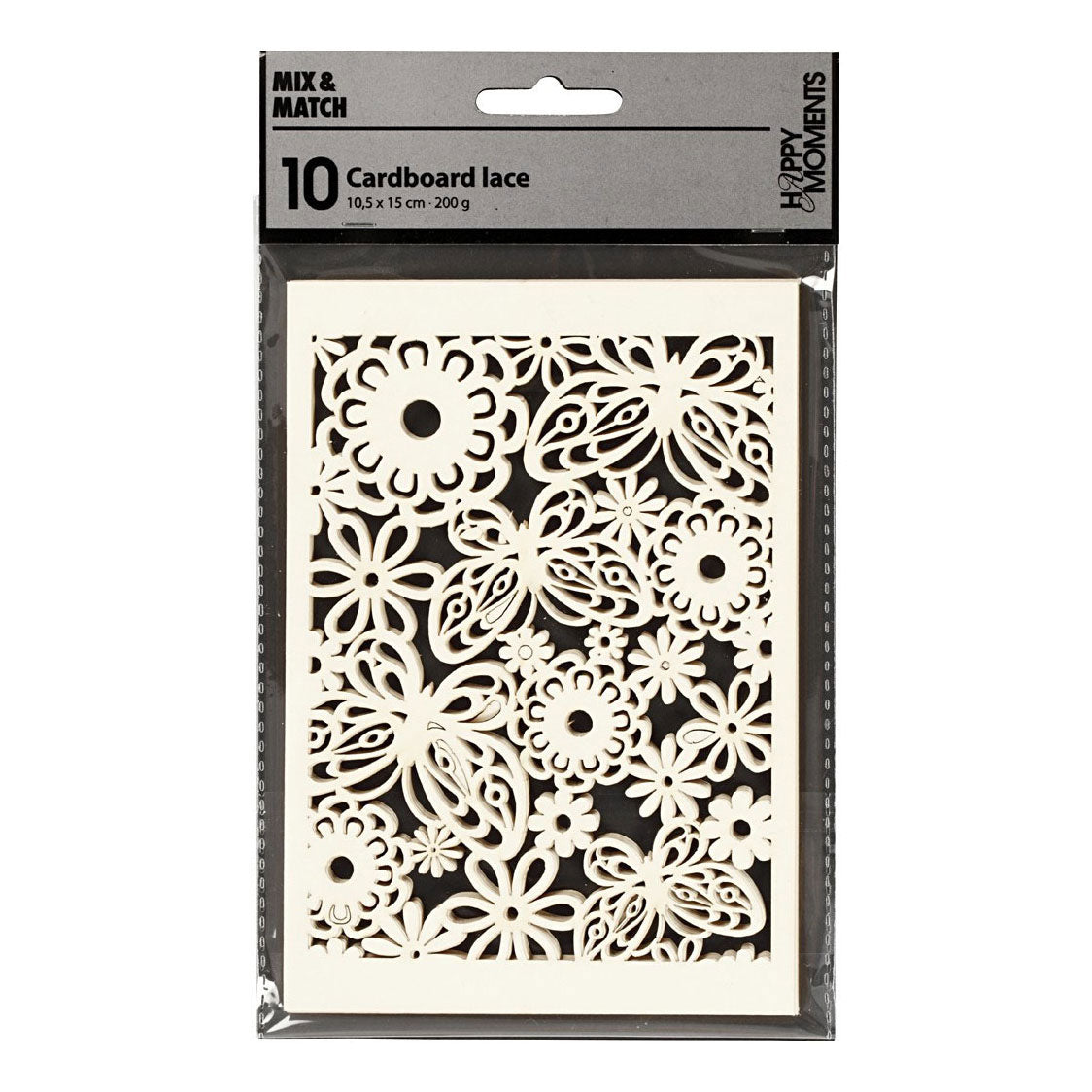 Creativ Company - Creativ Company Patroonkarton off-white 10 stuks