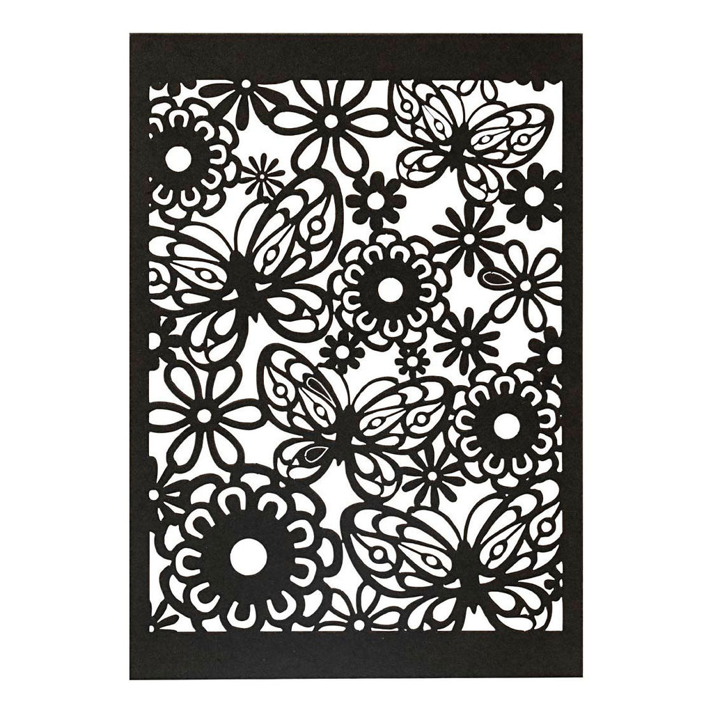 Creativ Company - Creativ Company Patroonkarton zwart 10 stuks