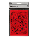 Creativ Company - Creativ Company Patroonkarton rood 10 stuks