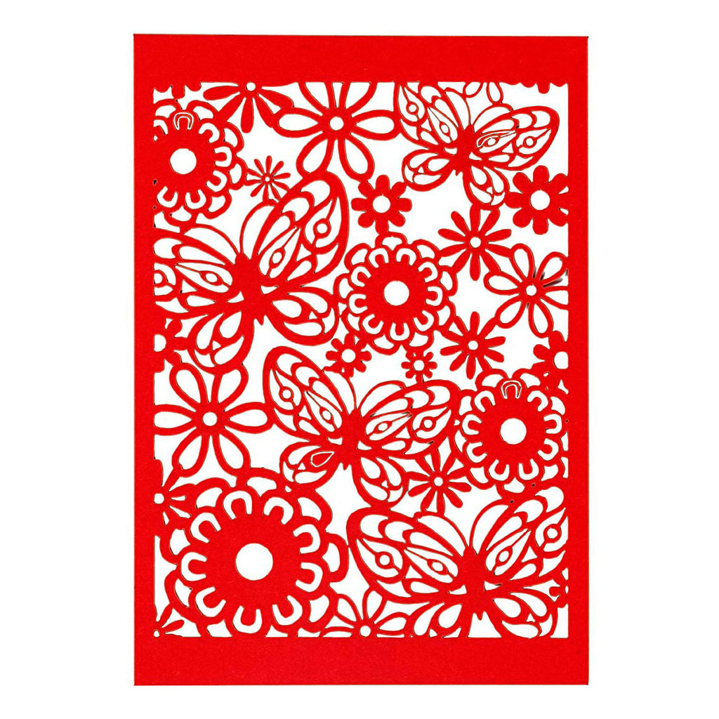 Creativ Company - Creativ Company Patroonkarton rood 10 stuks