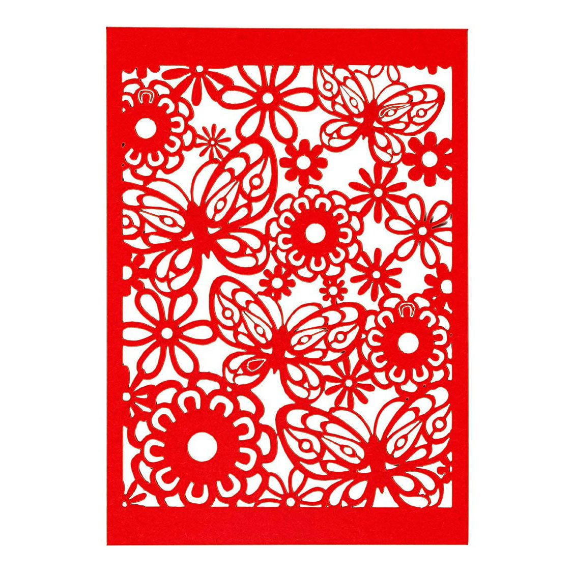 Creativ Company - Creativ Company Patroonkarton rood 10 stuks