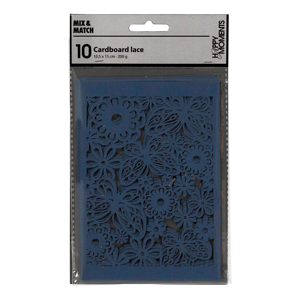 Creativ Company - Creativ Company Patroonkarton blauw 10 stuks