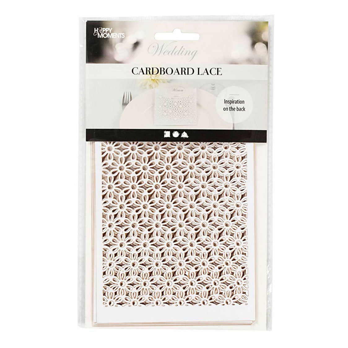 Creativ Company - Creativ Company Patroonkarton off-white 10 stuks
