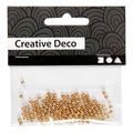 Creativ company kralen goud, 150st.