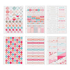 Creativ Company - Creativ Company Stickerboek aquarel a5 voor planner 578st.
