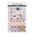 Creativ Company - Creativ Company Stickerboek bloemen a5 voor planner 578st.