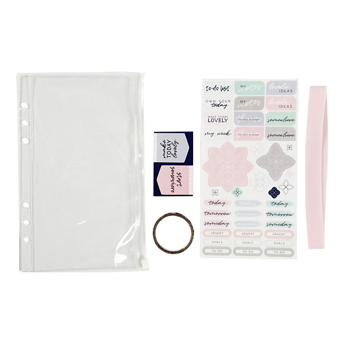 Creativ Company - Creativ Company Plastic etui met accessoires