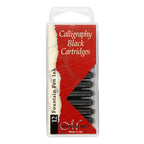 Creativ Company - Creativ Company Kalligrafie vullingen zwart 12 stuks