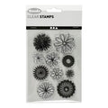 Creativ Company - Creativ Company Silicone stempels bloemen 1 vel