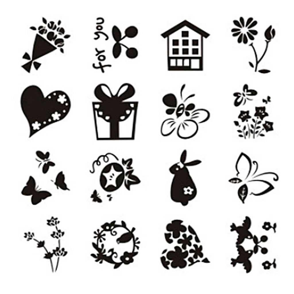 Creativ Company - Creativ Company Silicone stempels kleine lieve groetjes 1 vel