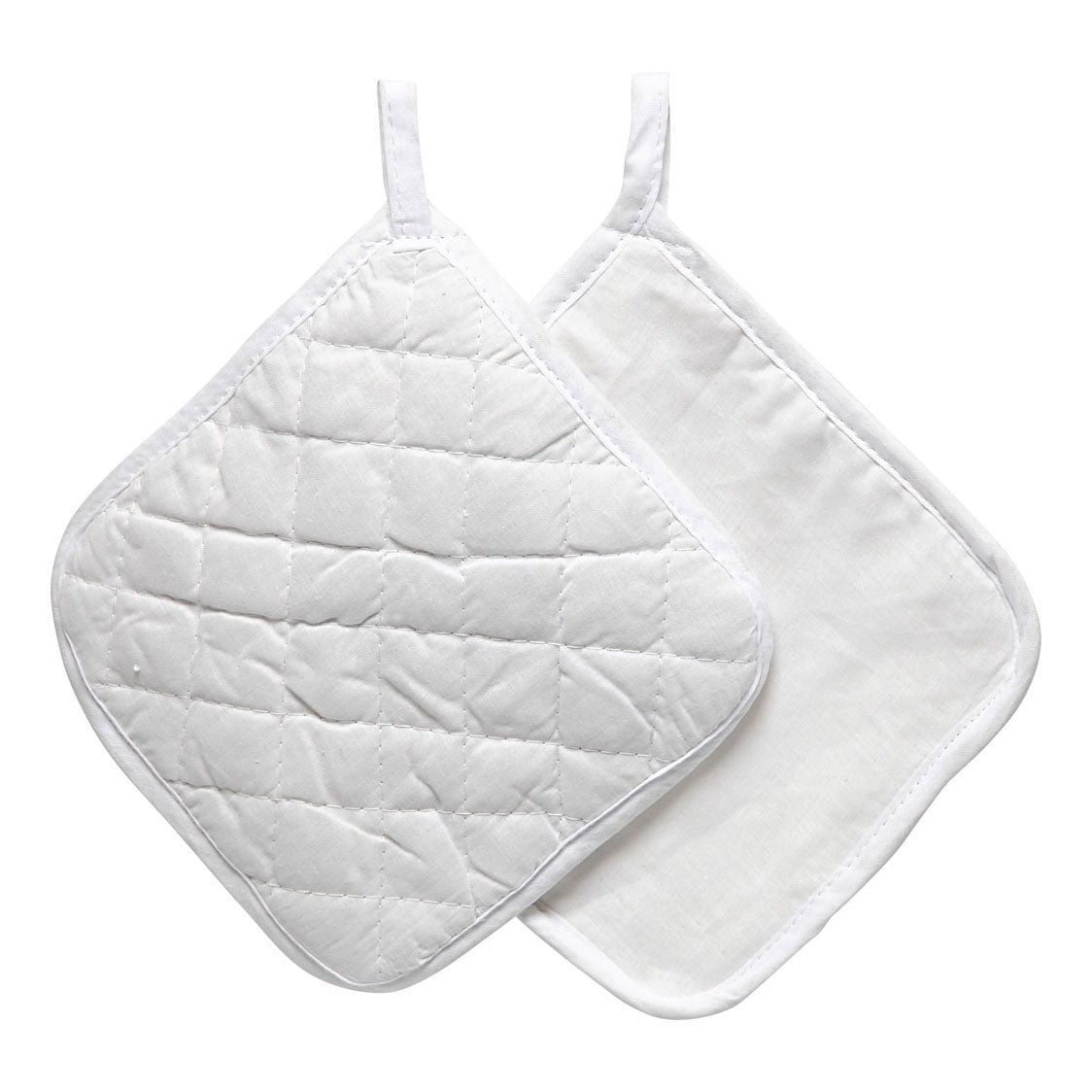 Creativ Company - Creativ Company Pannenlappen wit 20x20cm 1 paar
