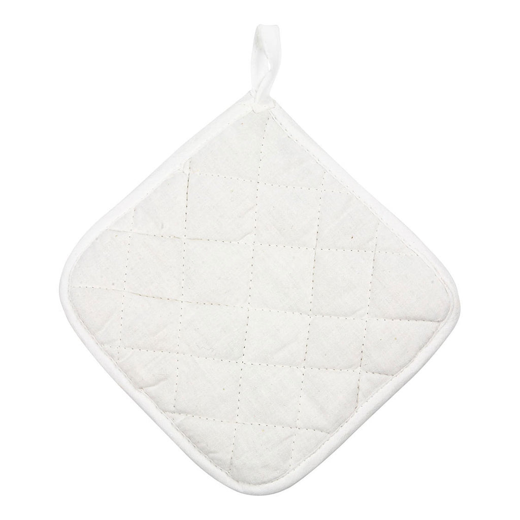 Creativ Company - Creativ Company Pannenlappen wit 20x20cm 1 paar