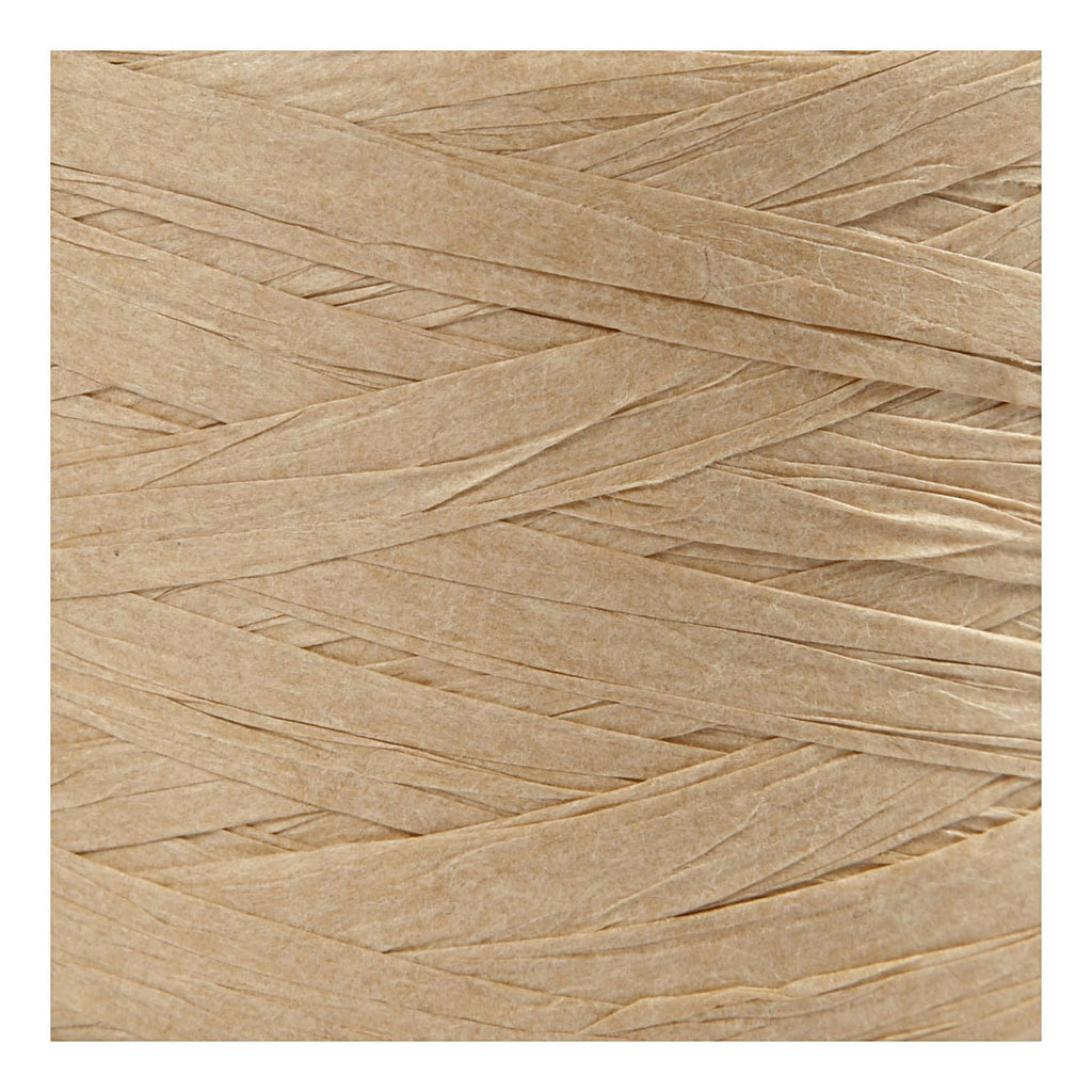 Creativ Company - Creativ Company Papier raffia garen zandkleur 100m