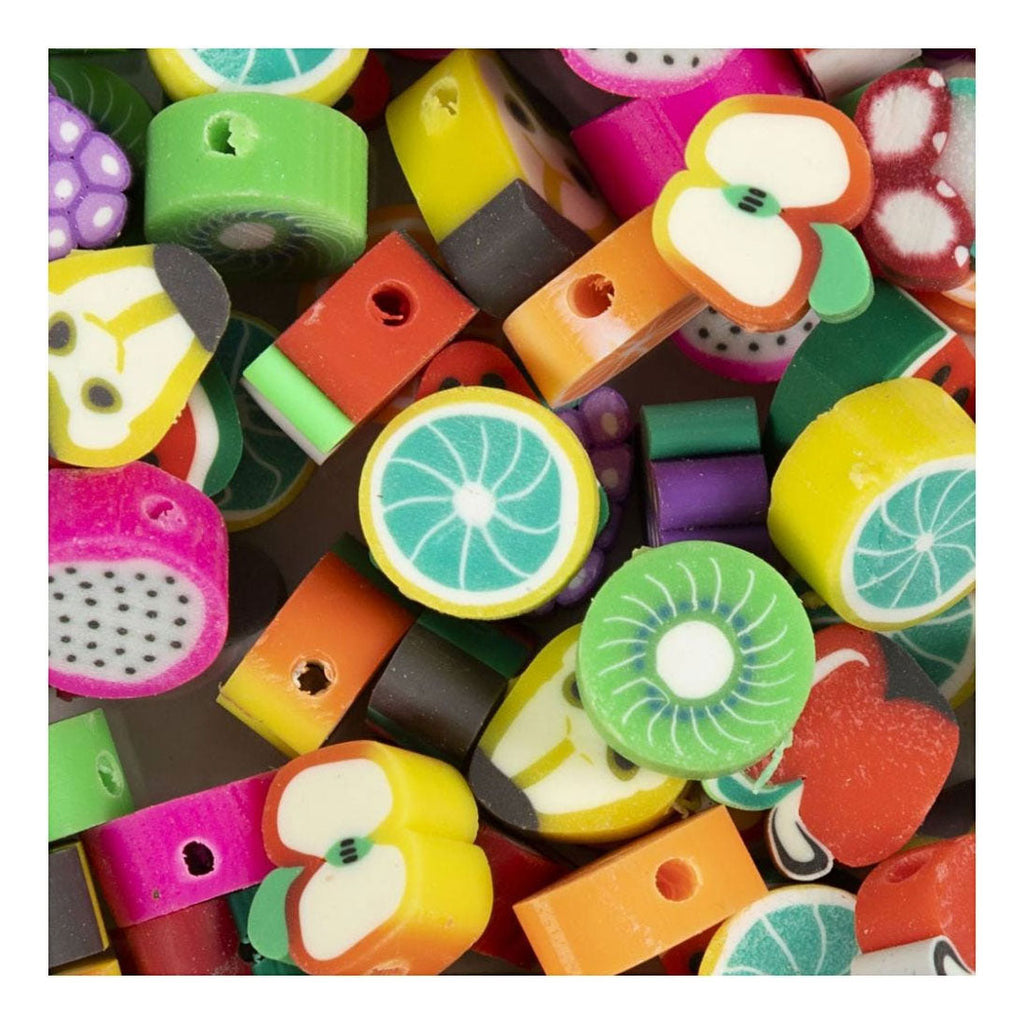 Creativ Company - Creativ Company Https://www.cchobby.nl/figuurkralen-fruit-d-10-mm-gatgrootte-1-5-mm-60-stuk-1-doos