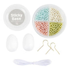 Creativ Company - Creativ Company Mini hobbyset boetseren ei met kraaltjes 2st.