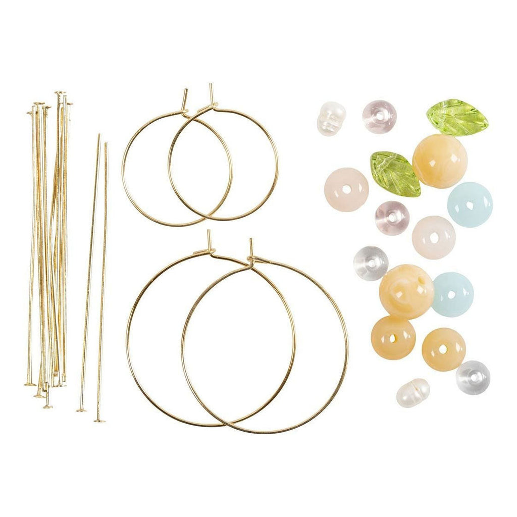Creativ Company - Creativ Company Mini hobbyset sieraden oorringen met kralen