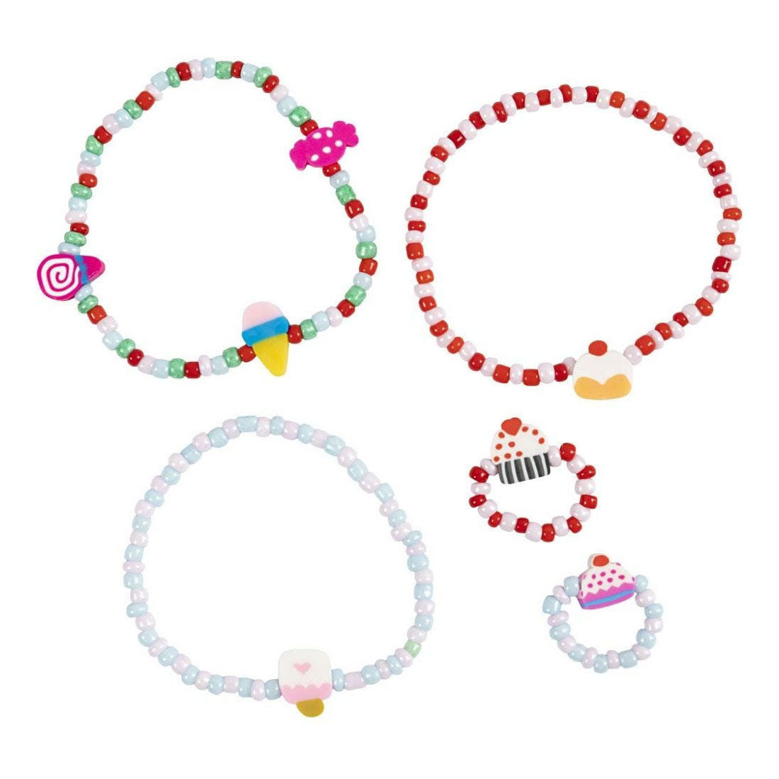 Creativ Company - Creativ Company Https://www.cchobby.nl/mini-hobbyset-sieraden-elastische-armband-en-ring-1-doos