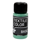 Creativ company textile color semi-dekkende textielverf - zeegroen, 50ml