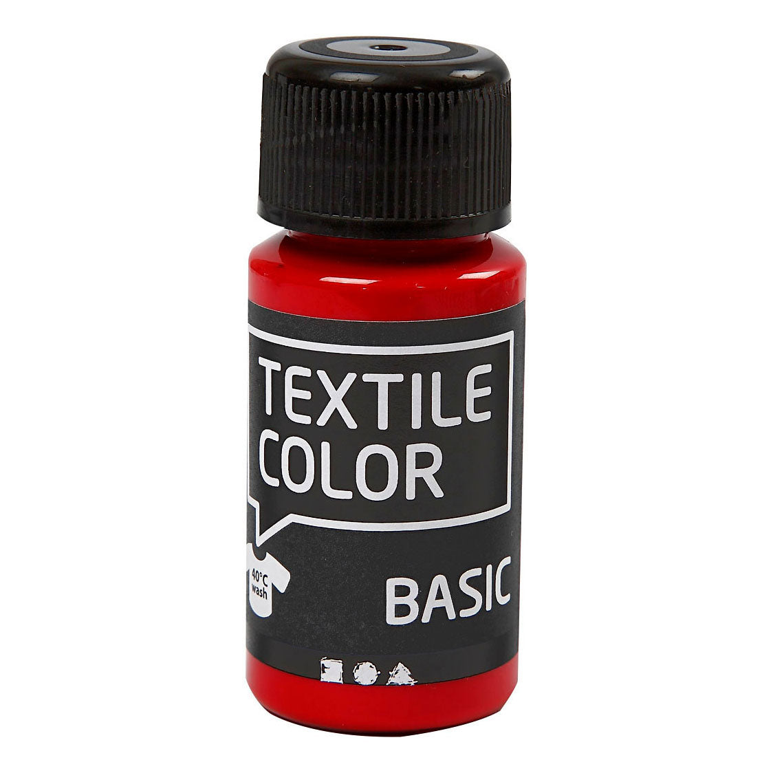 Creativ Company - Creativ Company Textile color semi-dekkende textielverf - rood 50ml