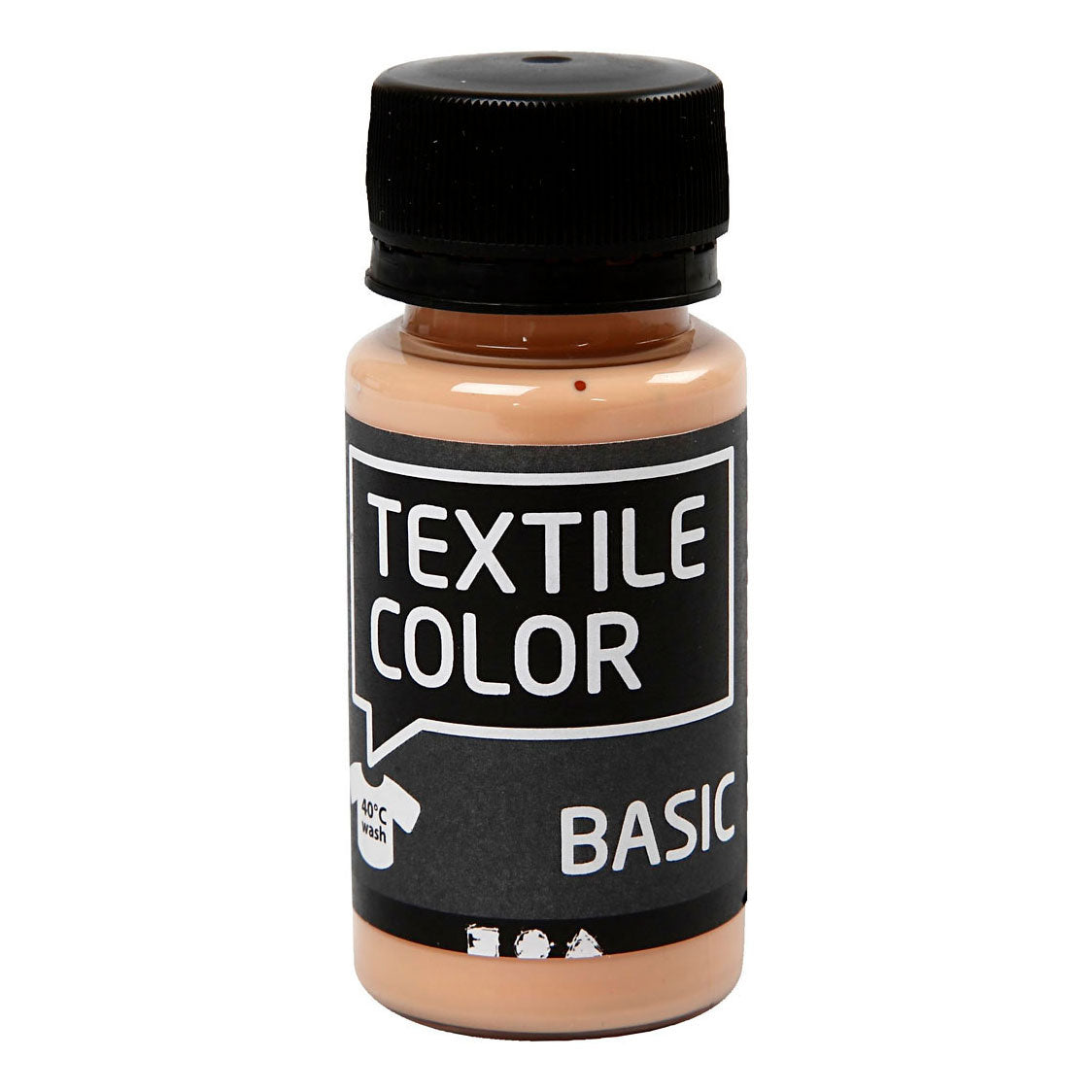 Creativ Company - Creativ Company Textile color semi-dekkende textielverf - licht beige 50ml