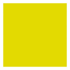 Creativ company textile color dekkende textielverf - neon geel, 50ml