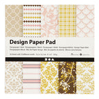 Creativ Company - Creativ Company Design papierblok groen/roze 50 vellen