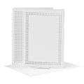 Creativ Company - Creativ Company Kaarten om te borduren wit set van 6