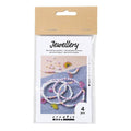 Creativ Company - Creativ Company Mini hobbyset sieraden krimpfolie armbanden paars