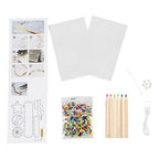 Creativ Company - Creativ Company Mini hobbyset sieraden krimpfolie armbanden geel