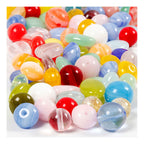 Creativ Company - Creativ Company Https://www.cchobby.nl/glazen-kralen-rond-ovaal-cirkel-d-6-13-mm-gatgrootte-0-5-1-5-mm-diverse-kleuren-60-gr-1-doos