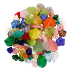 Creativ Company - Creativ Company Glazen kralen divers bladeren en bloemen 60 gram