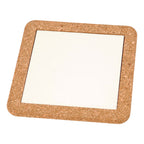 Creativ Company - Creativ Company Https://www.cchobby.nl/onderzetter-met-lijst-van-kurk-afm-15-5x15-5x1-cm-wit-2-stuk-1-doos