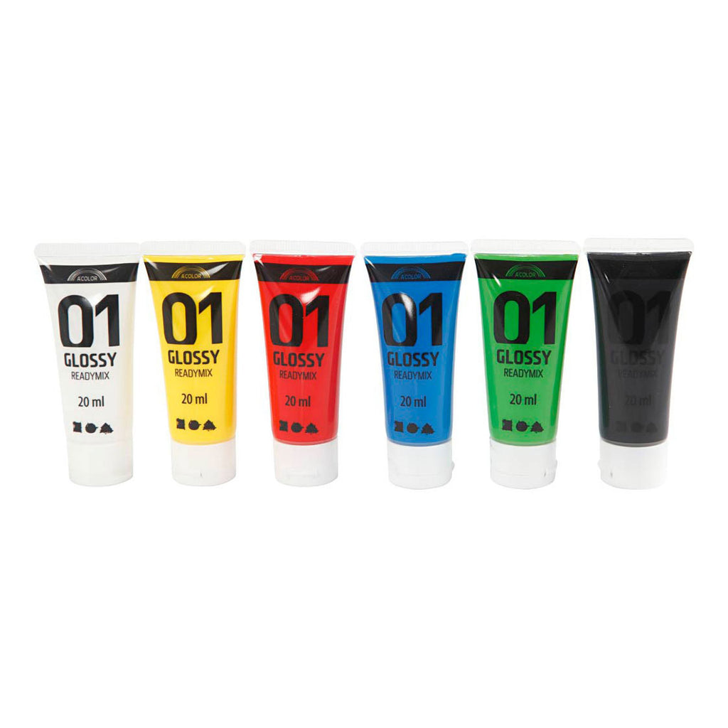 Creativ Company - Creativ Company Https://www.cchobby.nl/acrylverf-glossy-standaardkleuren-6x20-ml-1-doos