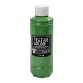 Creativ company textile color dekkende textielverf - brilliant groen, 250ml