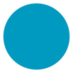 Creotime textile color dekkende textielverf - turquoise blauw, 250ml