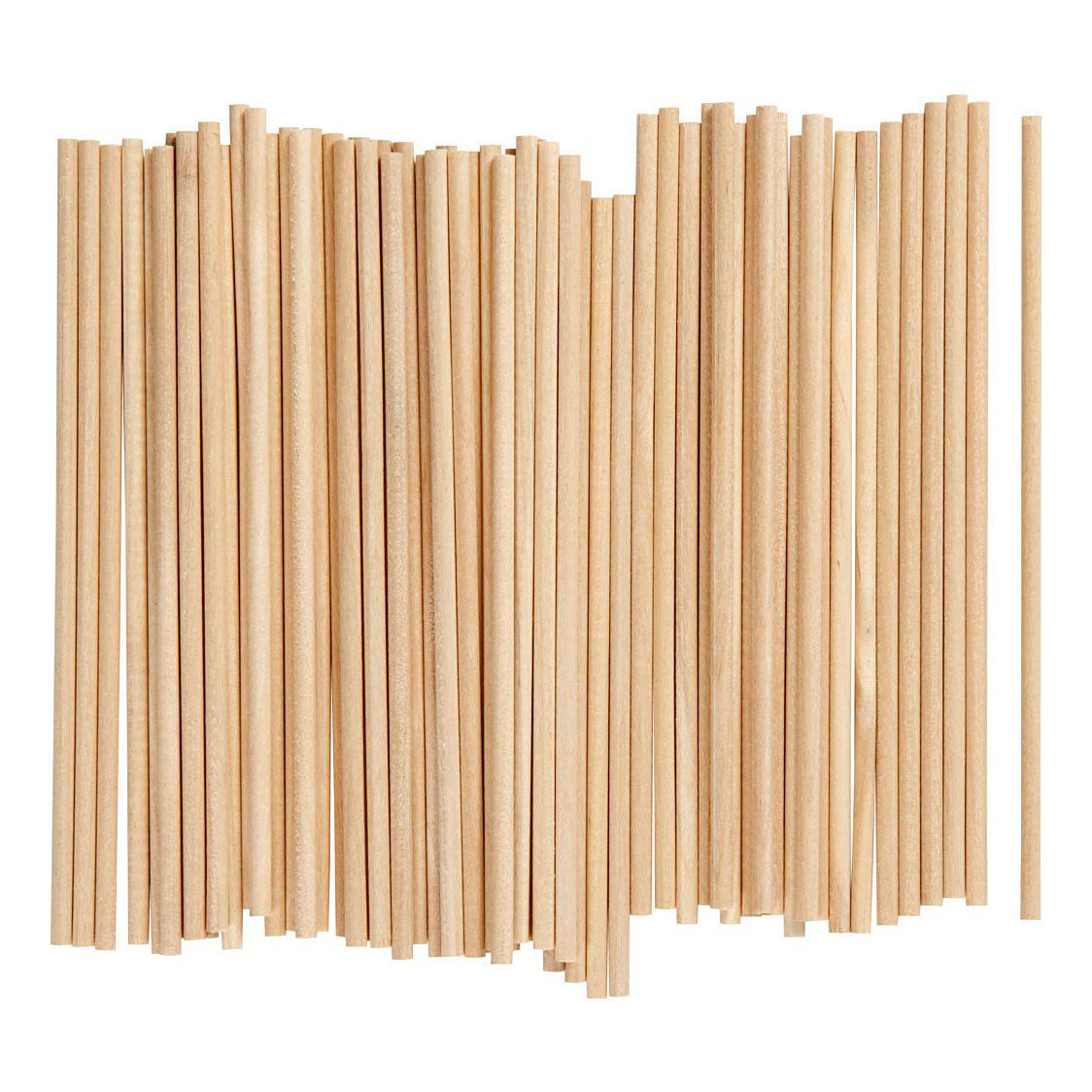Creativ Company - Creativ Company Ronde stokken 15cm 100st.