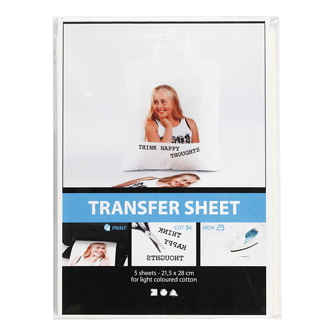 Creativ Company - Creativ Company Transfer vellen transparant 5 vellen