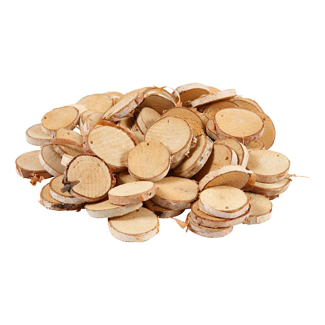 Creativ Company - Creativ Company Houten schijven met gat 500 gram