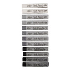 Creativ Company - Creativ Company Https://www.cchobby.nl/gallery-soft-pastel-set-l-6-5-cm-dikte-10-mm-zwart-wit-harmonie-12-stuk-1-doos