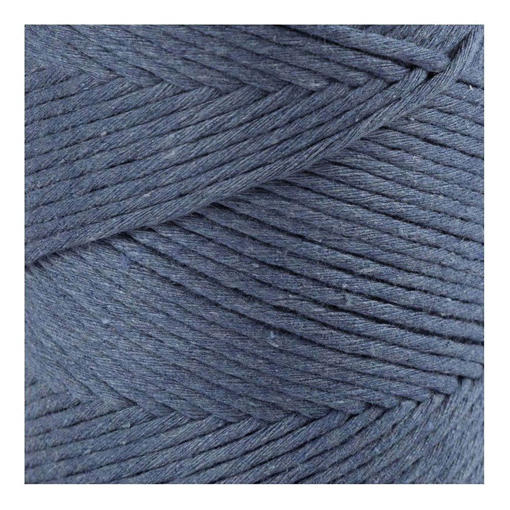 Creativ Company - Creativ Company Macrame koord - blauw 198m